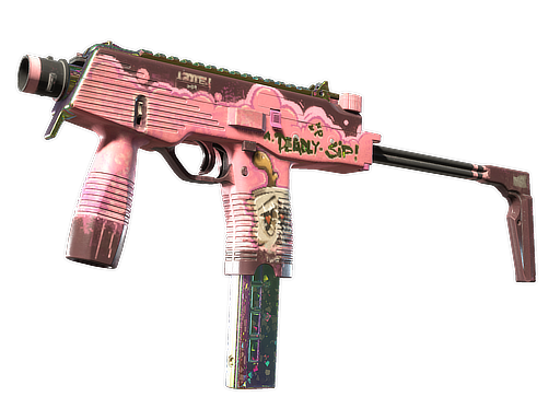 MP9 | Latte Rush (Well-Worn) — изображение скина CS2, редкость Classified