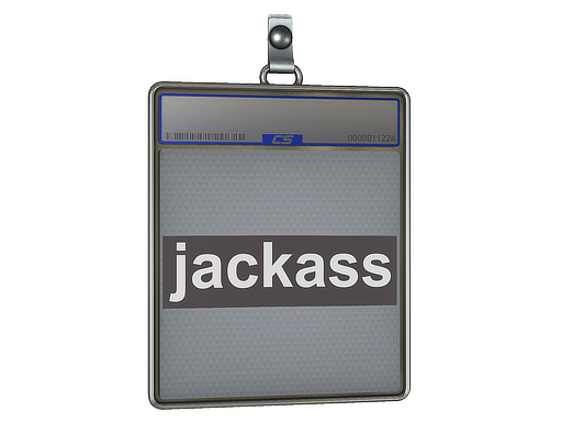 Sticker Slab | Jackass — CS2 skin image, High Grade rarity