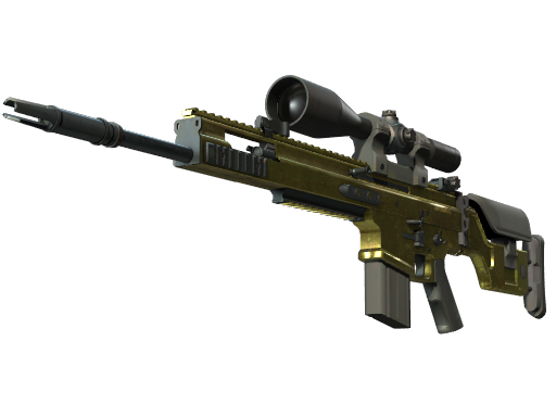 SCAR-20 | Brass — скин CS2, редкость Mil-Spec Grade