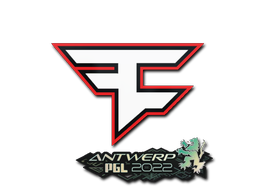 Sticker | FaZe Clan | Antwerp 2022 — CS2 skin image, High Grade rarity