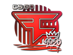Sticker | FaZe | 2020 RMR — CS2 skin image, High Grade rarity