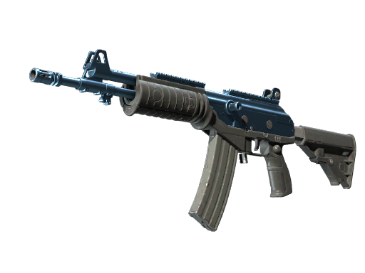 Galil AR | Blue Titanium (Factory New) — изображение скина CS2, редкость Mil-Spec Grade