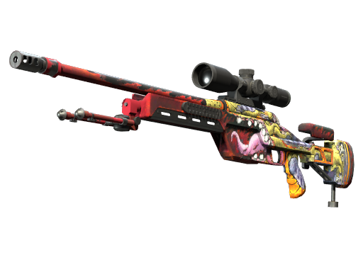 SSG 08 | Bloodshot — скин CS2