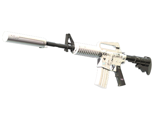 StatTrak™ M4A1-S | Printstream (Well-Worn) — изображение скина CS2, редкость Covert