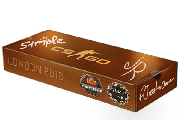 London 2018 Dust II Souvenir Package — CS2 skin image, Base Grade rarity