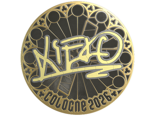 Sticker | xiELO (Gold) | Cologne 2026 — CS2 skin image, Extraordinary rarity