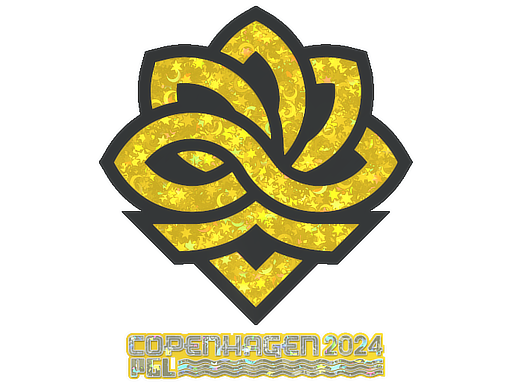 Sticker | Legacy (Glitter) | Copenhagen 2024 — CS2 skin image, Remarkable rarity