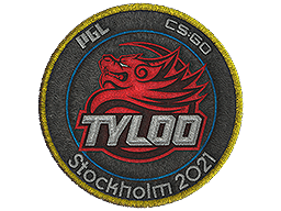 Patch | Tyloo | Stockholm 2021 — CS2 skin image, High Grade rarity
