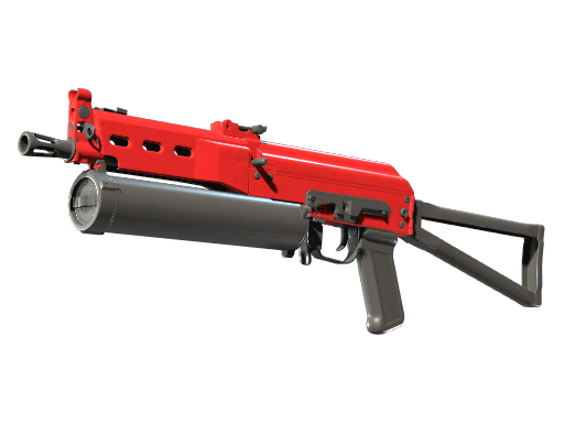 PP-Bizon | Candy Apple (Field-Tested) — изображение скина CS2, редкость Industrial Grade