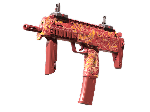 MP7 | Coral Paisley — скин CS2, редкость Industrial Grade