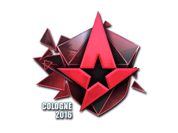 Sticker | Astralis (Foil) | Cologne 2016 — CS2 skin image, Exotic rarity