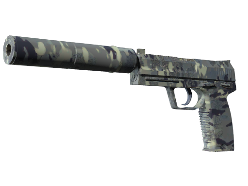 Souvenir USP-S | Night Ops (Battle-Scarred) — изображение скина CS2, редкость Mil-Spec Grade
