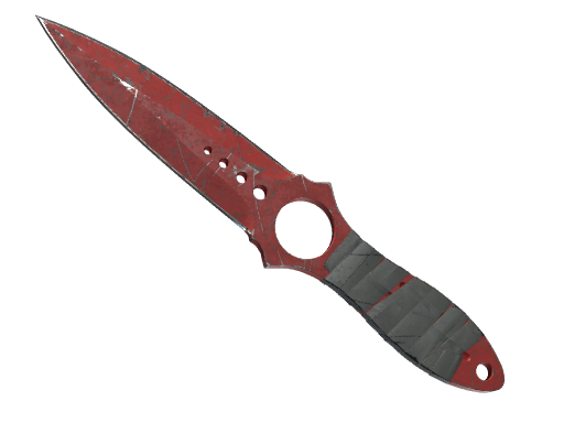 ★ StatTrak™ Skeleton Knife | Crimson Web (Field-Tested) — CS2 skin image