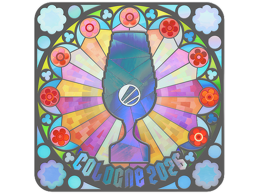 Sticker | IEM (Holo, Ranked) | Cologne 2026 — CS2 skin image, Exotic rarity