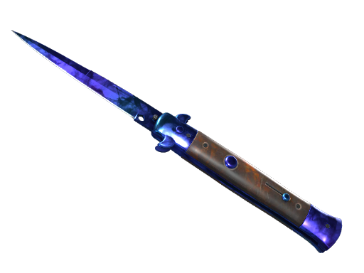 ★ Stiletto Knife | Doppler (Factory New) — изображение скина CS2, редкость Covert