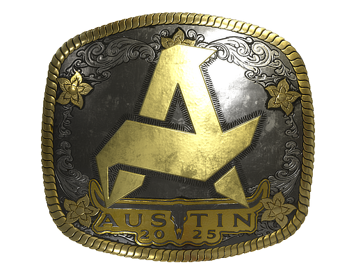 Sticker | Aurora (Gold) | Austin 2025 — CS2 skin image, Extraordinary rarity
