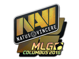 Sticker | Natus Vincere (Holo) | MLG Columbus 2016 — CS2 skin image, Remarkable rarity