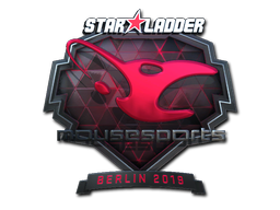 Sticker | mousesports (Foil) | Berlin 2019 — CS2 skin image, Exotic rarity