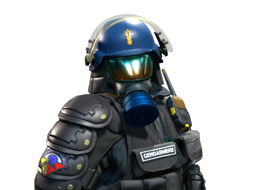 Chem-Haz Capitaine | Gendarmerie Nationale — скин CS2