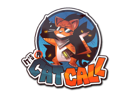 Sticker | Cat Call — CS2 skin image, High Grade rarity