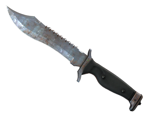 ★ StatTrak™ Bowie Knife | Rust Coat (Battle-Scarred) — CS2 skin image
