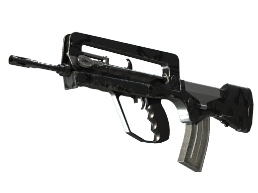 FAMAS | Dark Water — скин CS2, редкость Mil-Spec Grade