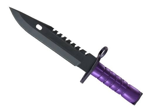 ★ M9 Bayonet | Ultraviolet (Minimal Wear) — изображение скина CS2, редкость Covert