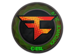 Sticker | FaZe Clan (Holo) | Katowice 2019 — CS2 skin image, Remarkable rarity