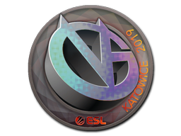 Sticker | ViCi Gaming (Holo) | Katowice 2019 — CS2 skin image, Remarkable rarity