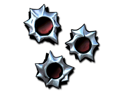 Sticker | Bullet Hell (Foil) — CS2 skin image, Exotic rarity