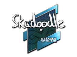 Sticker | Skadoodle | Boston 2018 — CS2 skin image, High Grade rarity