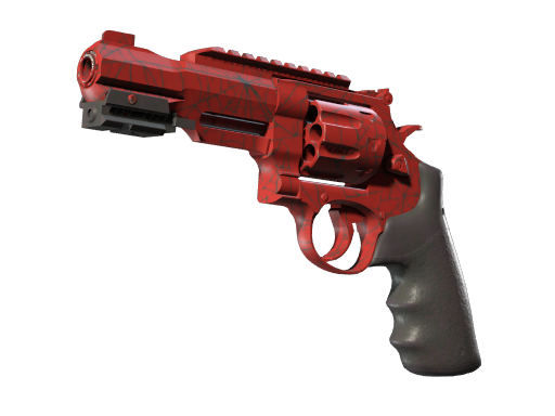 StatTrak™ R8 Revolver | Crimson Web (Factory New) — изображение скина CS2, редкость Mil-Spec Grade