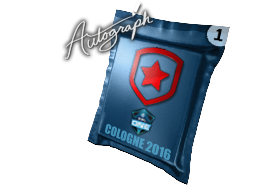 Autograph Capsule | Gambit Gaming | Cologne 2016 — CS2 skin image, Base Grade rarity