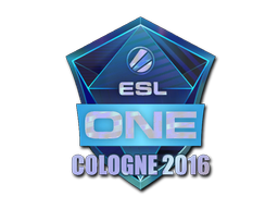 Sticker | ESL (Holo) | Cologne 2016 — CS2 skin image, Remarkable rarity