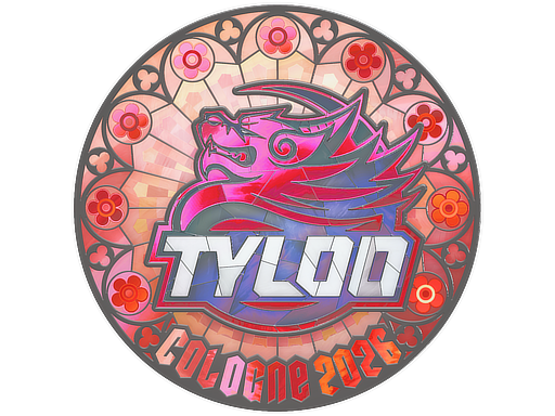Sticker | TYLOO (Holo) | Cologne 2026 — CS2 skin image, Exotic rarity