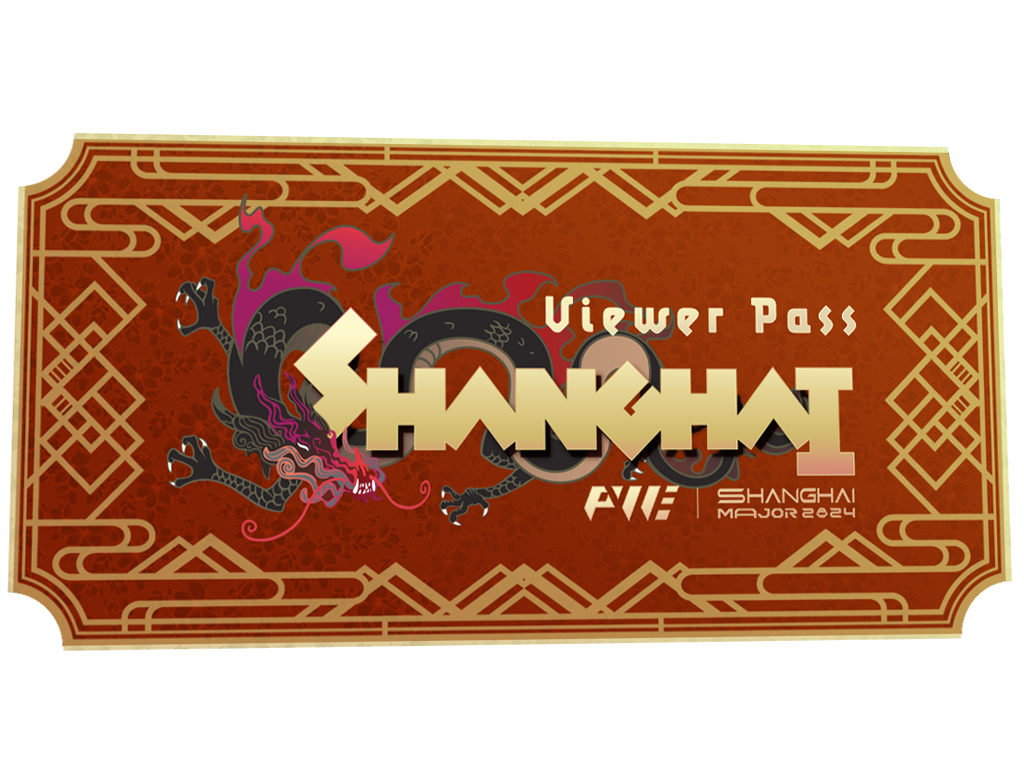 Shanghai 2024 Viewer Pass — CS2 skin image, Base Grade rarity