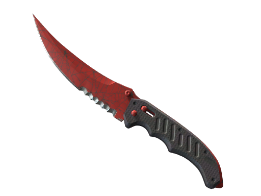 ★ Flip Knife | Crimson Web — скин CS2, редкость Covert