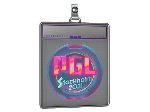 Sticker Slab | PGL (Holo) | Stockholm 2021 — CS2 skin image, Remarkable rarity