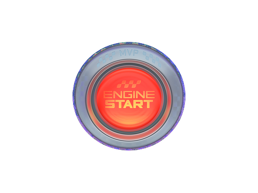 Sticker | Engine Start (Holo) — CS2 skin image, Remarkable rarity