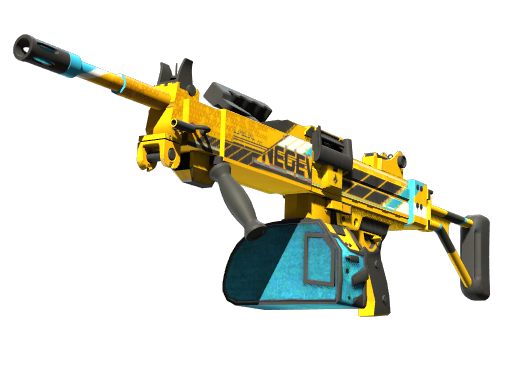 Negev | Power Loader (Well-Worn) — изображение скина CS2, редкость Restricted