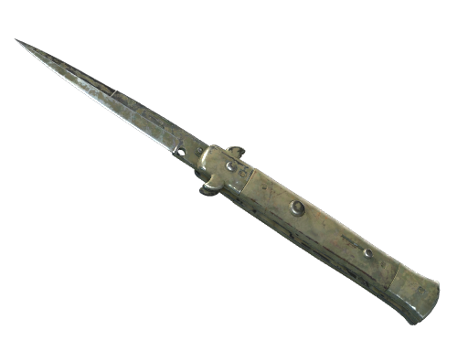 ★ StatTrak™ Stiletto Knife | Safari Mesh (Field-Tested) — CS2 skin image
