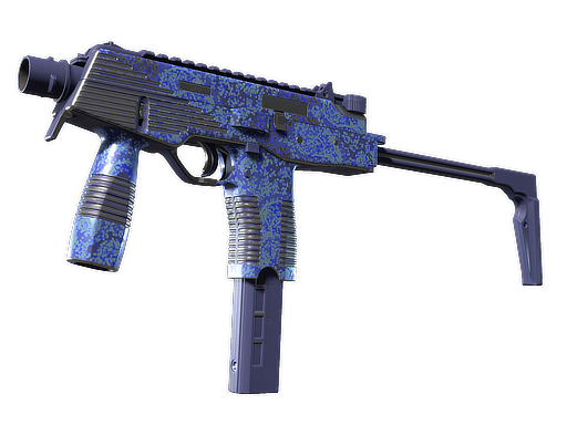 MP9 | Cobalt Paisley (Factory New) — изображение скина CS2, редкость Mil-Spec Grade
