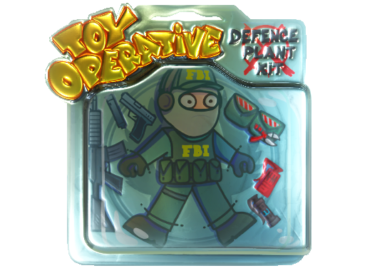 Sticker | Factory Sealed (Foil) — CS2 skin image, Exotic rarity
