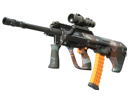 AUG | Amber Slipstream — скин CS2