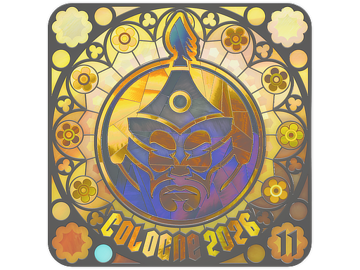 Sticker | The Mongolz (Holo, Ranked) | Cologne 2026 — CS2 skin image, Exotic rarity