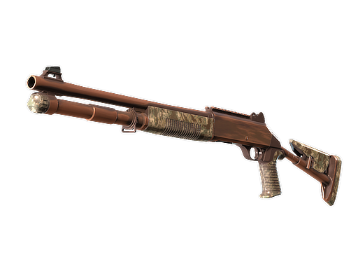 XM1014 | Copperflage — скин CS2, редкость Mil-Spec Grade