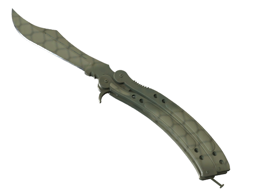 ★ StatTrak™ Butterfly Knife | Safari Mesh (Field-Tested) — CS2 skin image