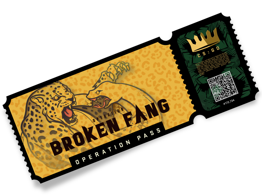 Operation Broken Fang Premium Pass — CS2 skin image, Base Grade rarity