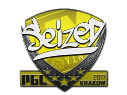 Sticker | seized | Krakow 2017 — CS2 skin image, High Grade rarity