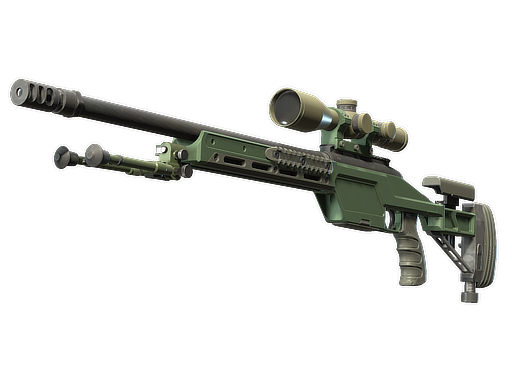 SSG 08 | Green Ceramic — скин CS2, редкость Consumer Grade